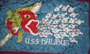 [flag of USS Halibut]